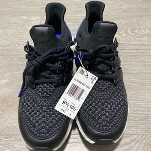 adidas ultraboost men's golf shoe - Black/Lucid Blue-GV6919 Size 9.5